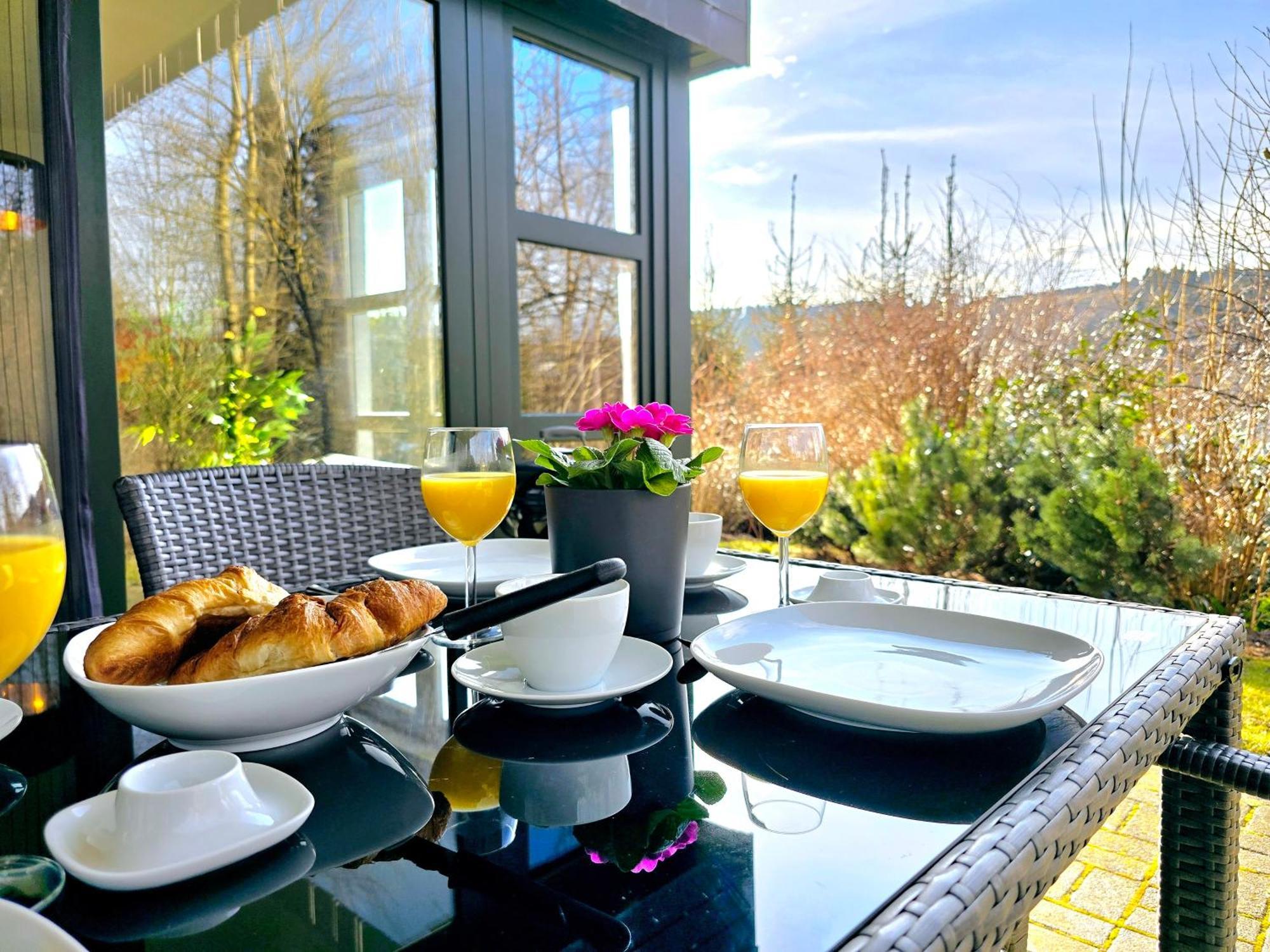 Ferienwohnung Fuchsbau Mit Kamin & Terrasse & Hunde Winterberg Buitenkant foto
